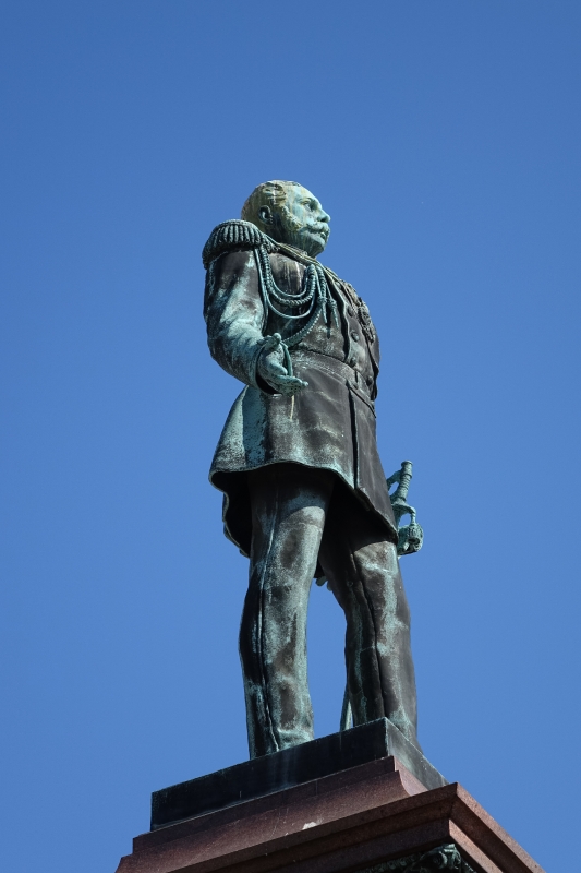 Alexander Ii Monument Senate Square Helsinki Finland Photo 