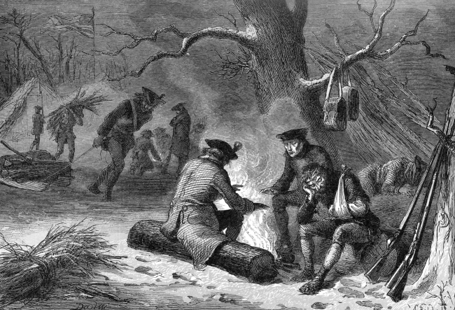 american troops at valley forge_972a
