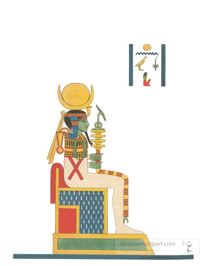 Ancient Egypt Pictures and Illustrations-ancient egypt Khons the Moon God