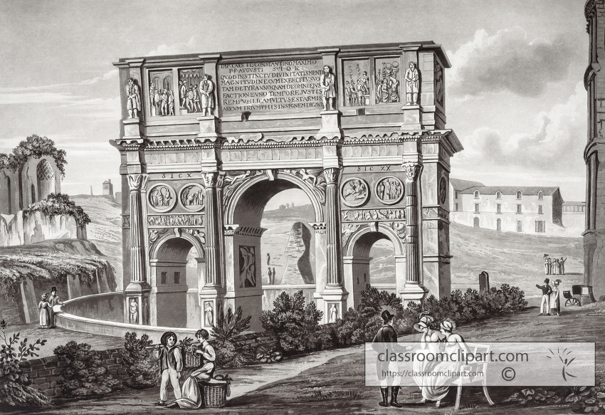 Ancient Rome Arch Of Constantine 2