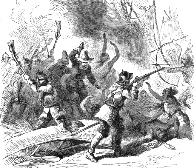 Attack on the Pequod Indians