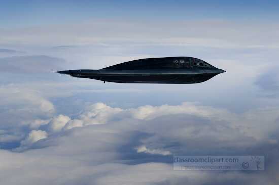 B-2A Spirit bomber conducts aerial operations