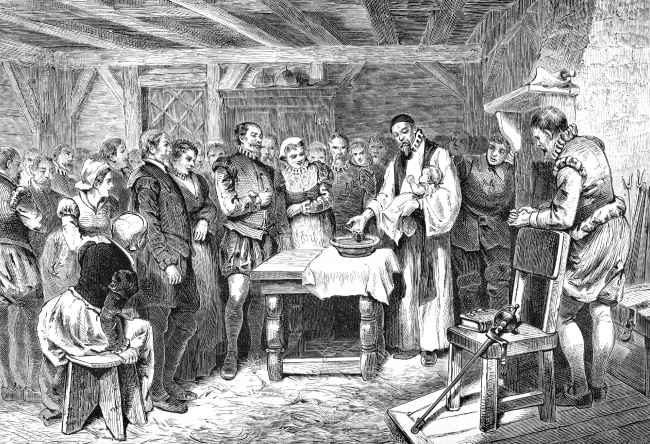 Baptism of Virginia Dare