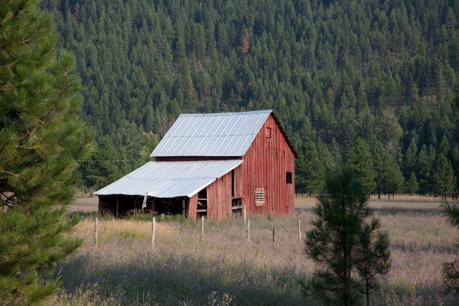 Barn in rural Washington