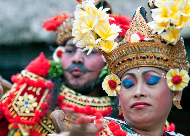 Barong Dancers Ubud Bali 7446