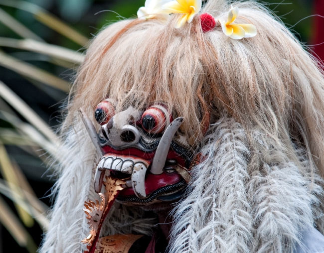 Barong Dancers Ubud Bali 7529