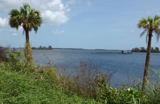 bridge destroyed in hurricane 34