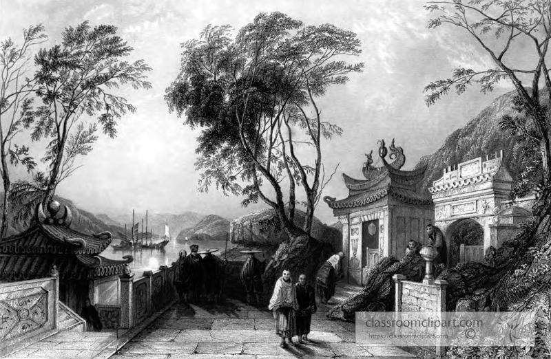 chapel great temple macao historical illustration 23A