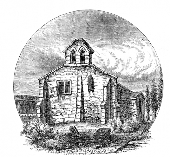 church historical illustration