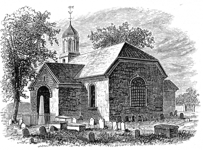 church historical illustration