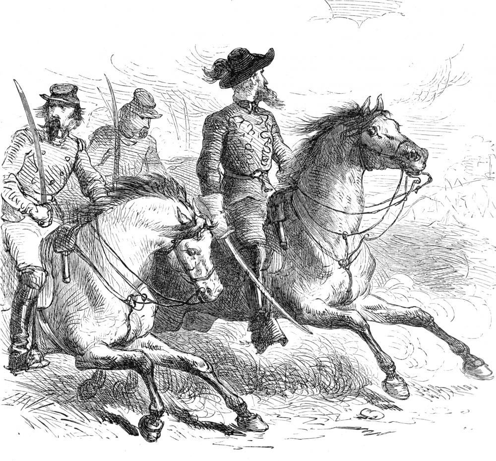 confederate cavalry stuarts raid 1588a