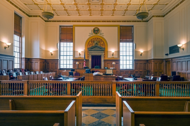 courtroom at the texarkana us post office