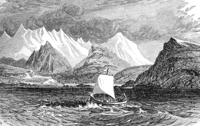 discover greenland historical illustration