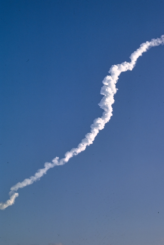 Discovery Space Shuttle Launch Cocoa Beach Florida