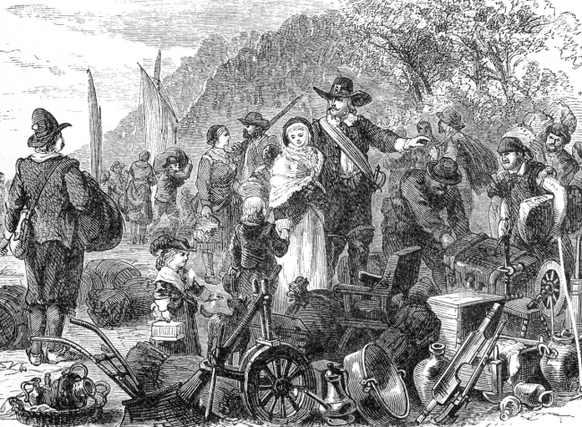 dutch colony historical illustration