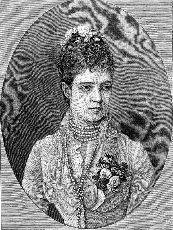 Empress Marie Feodorovna Wife Of Alexander Iii Historical Illust
