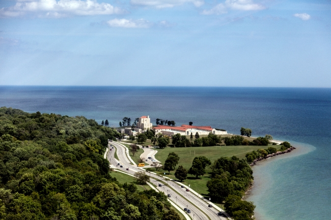 erial view of Milwaukee Water Works