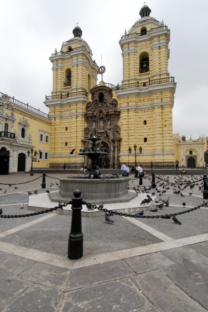 Exterior of a Church Lima Peru 3087