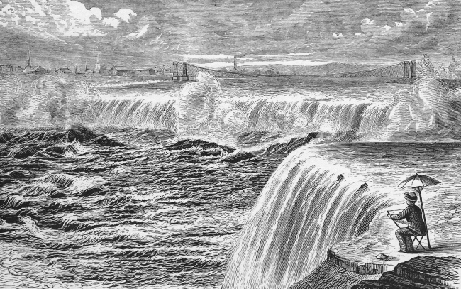 falls of st anthony historical illustration