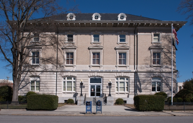 federal building and US courthouse elizabeth city north carolina