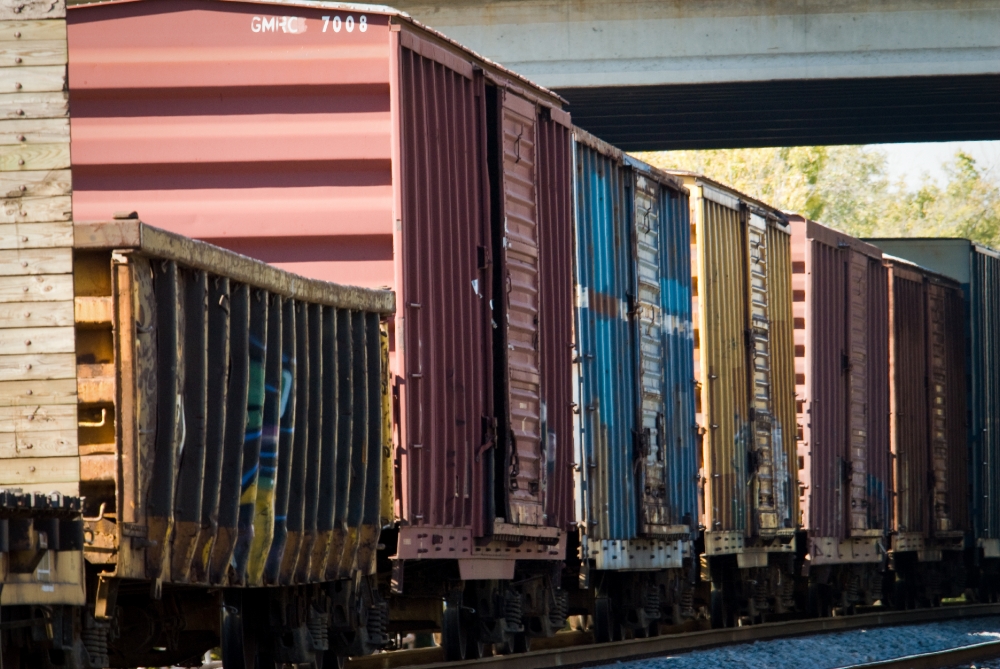 freight train cargo cars