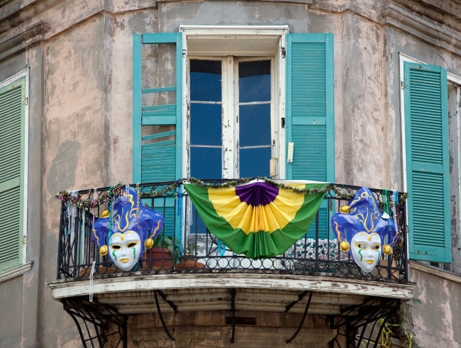 French Quarter Detail New Orleans Louisiana