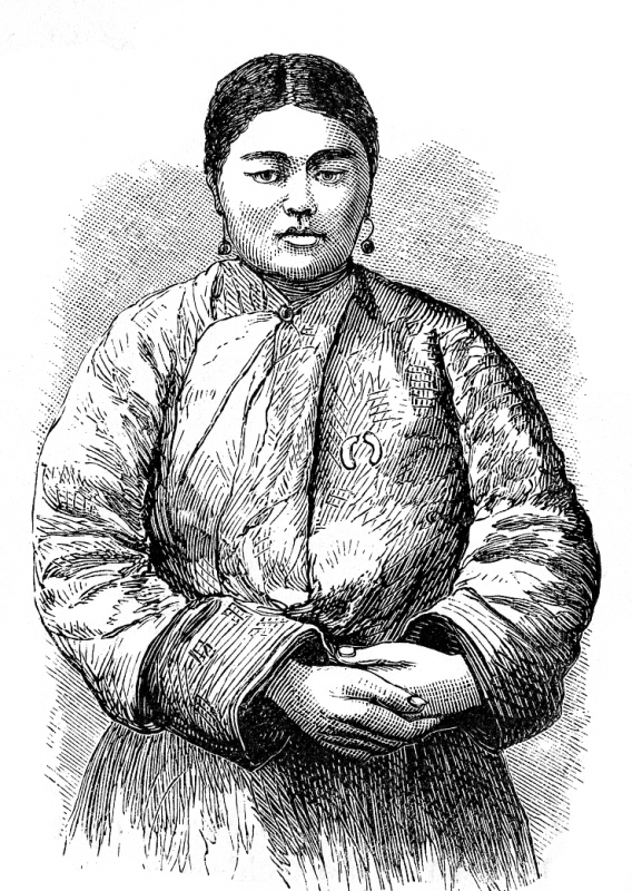 Gilyak Man Historical Illustration