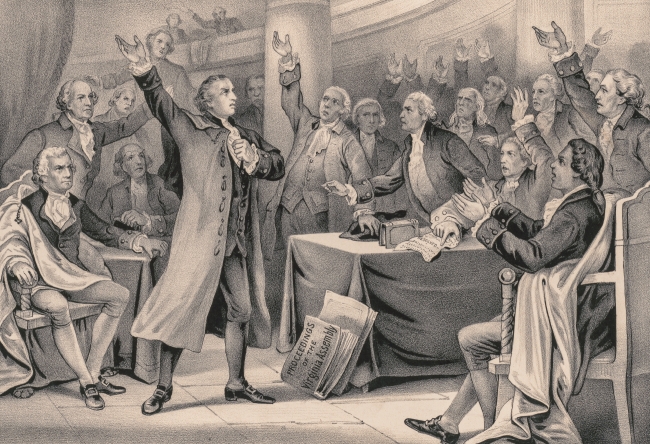 Give me liberty or give me death patrick henry speech to colonie