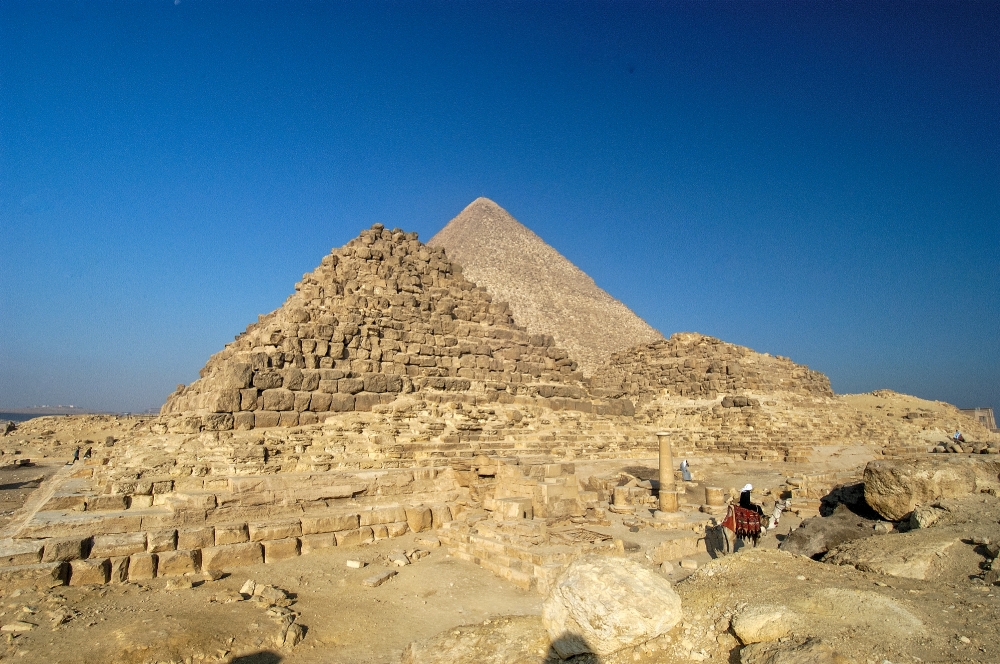 Great Pyramids Giza Egypt photo1660