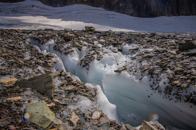 Grinnell Glacier Ice