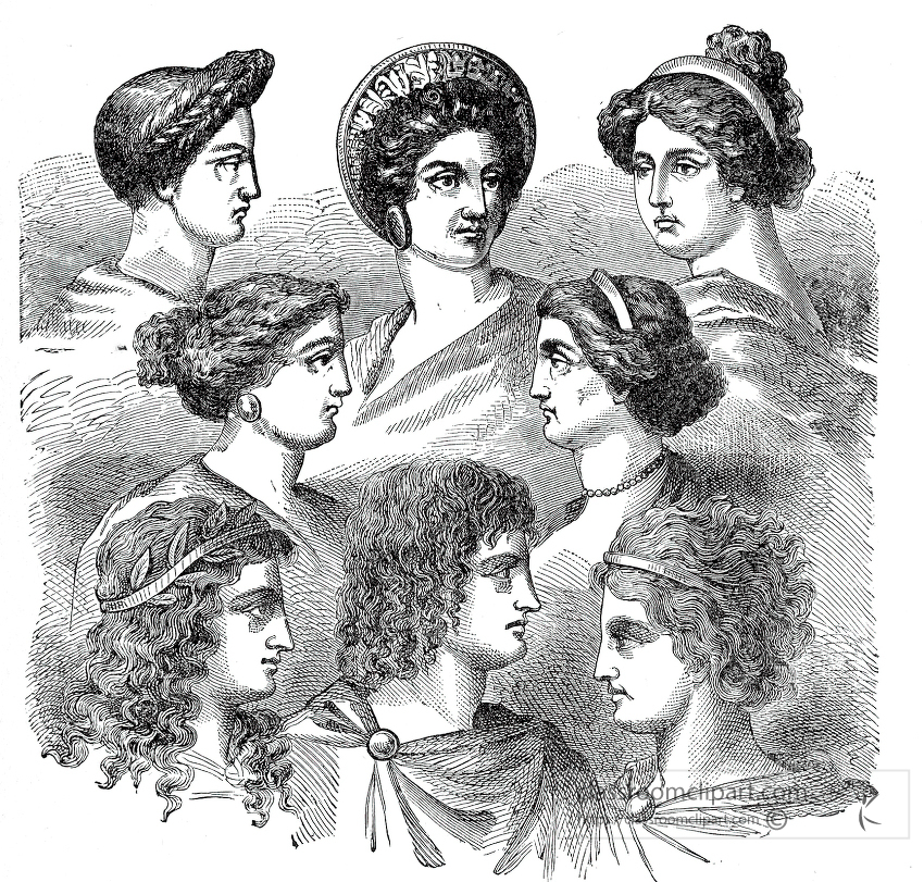 hairdress of ancient greek women