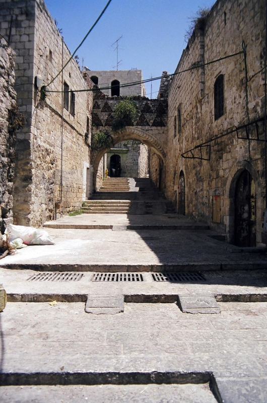 In the Old City of Jerusalem