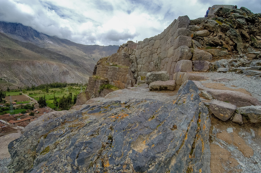 Inca Fortress of Ollantaytambo Peru South America