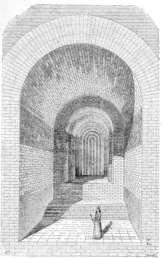 interior of a chamber in the harem of sargon