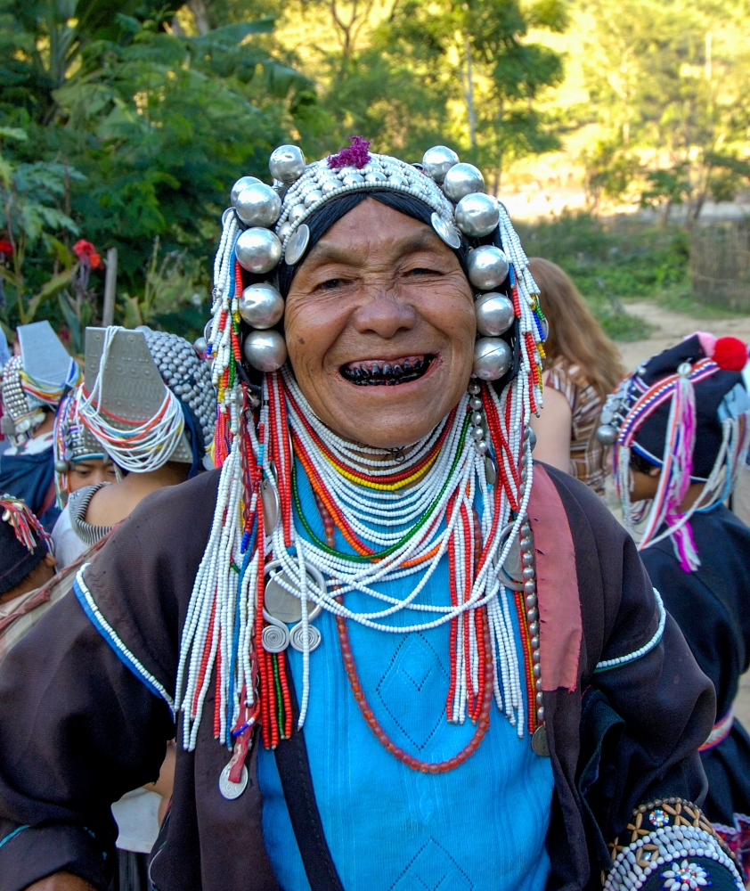 karen tribe village thailand 1022B