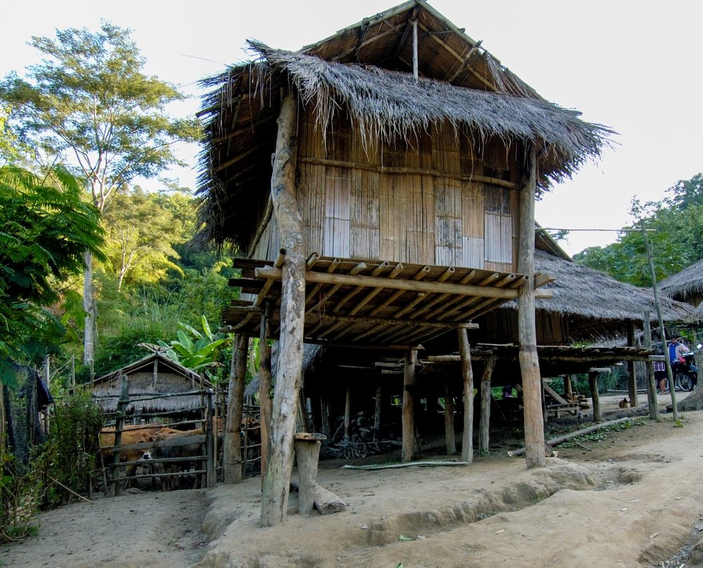karen tribe village thailand 1038B