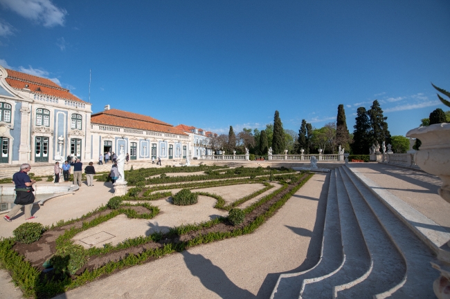 Landscaped grounds of the Palace of Queluz