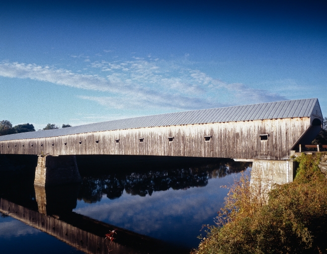 Longest US covered bridge