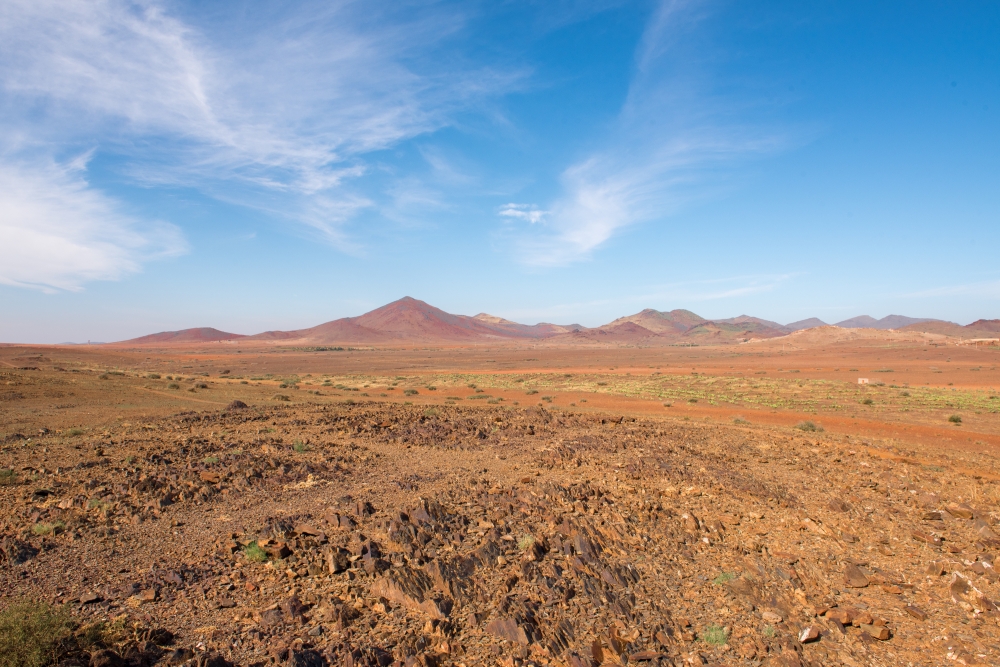 moroccan stone desert with mountains marrakesh photo image 7570e