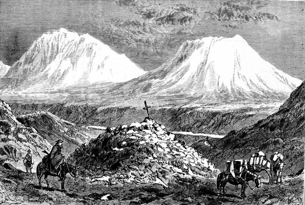 Mountain Pass in the Andes