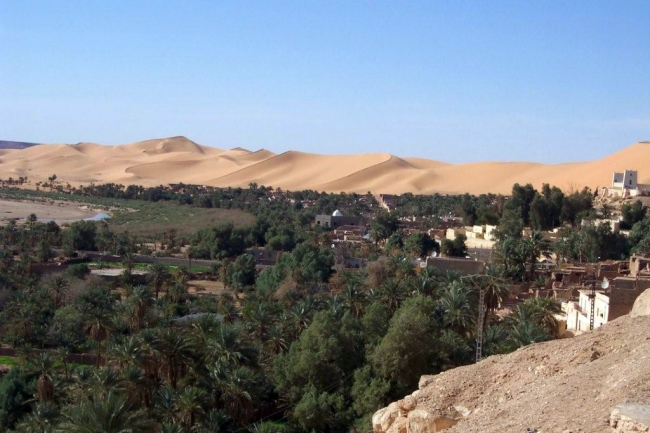 Oasis village Algeria