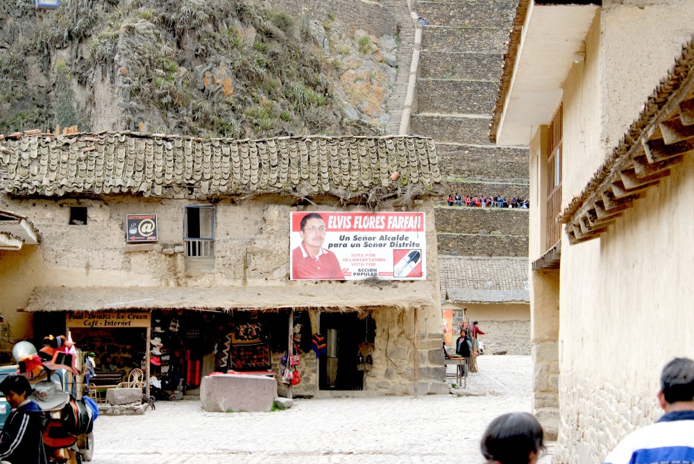 Ollantaytambo an Inca fortress