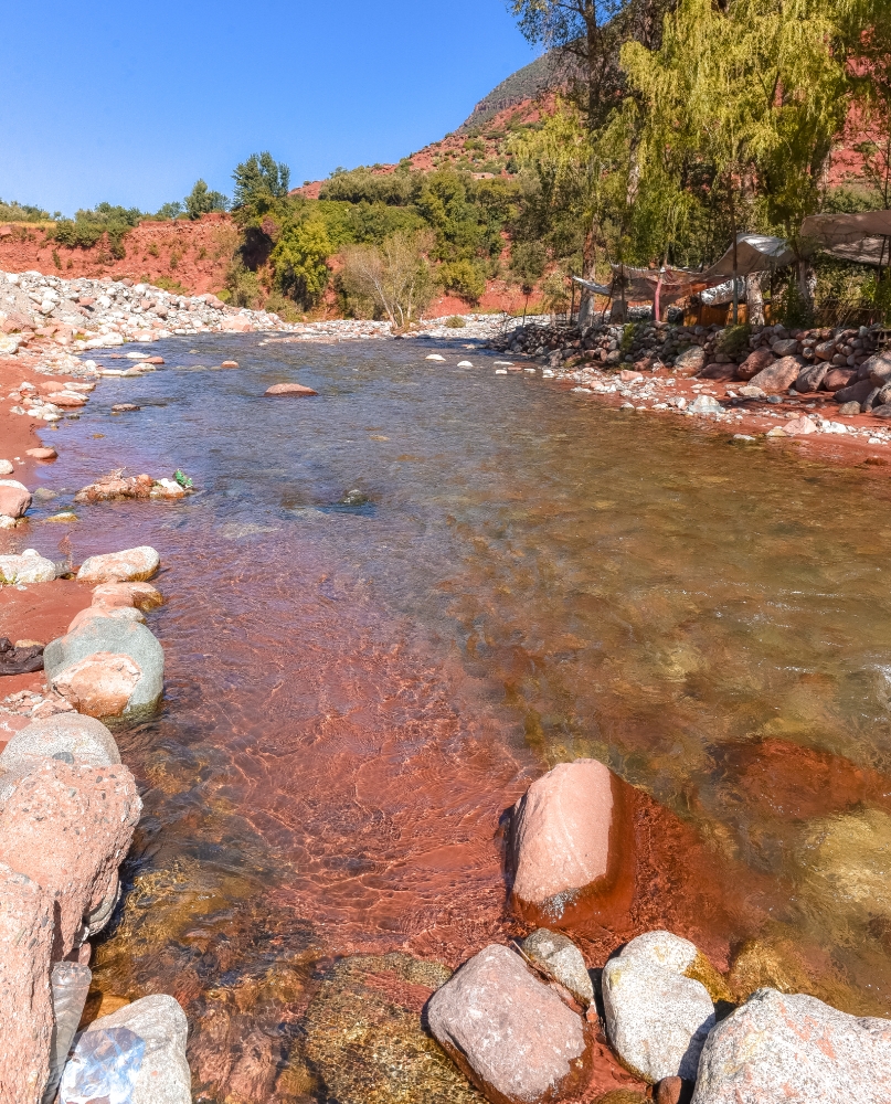 Ourika River in the Ourika Valley Morocco 7116 E