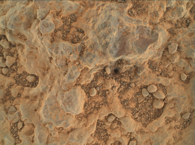 Perseverance Mars rover took this close-up of a rock target