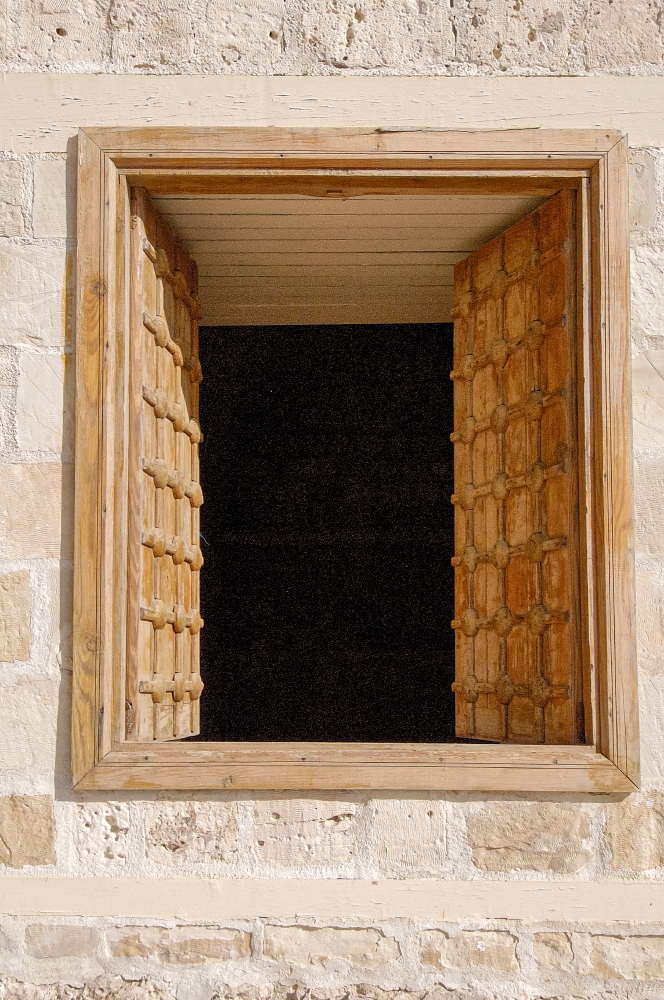 photo window qaitbay citadel fort alexandria egypt image 1515 2