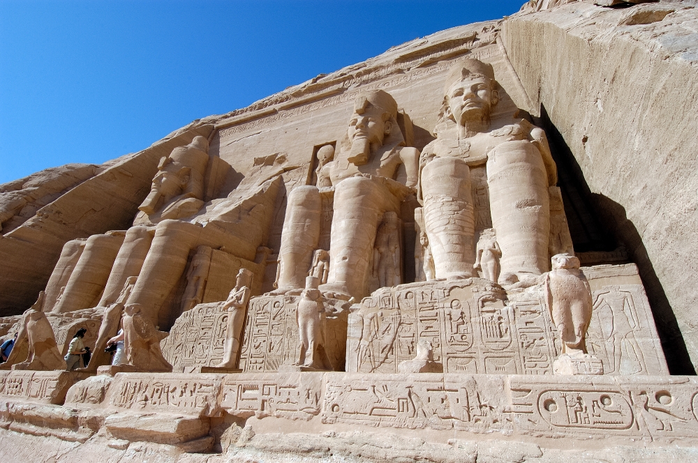 Rameses Ii Temple In Abu Simbel Aswan Egypt