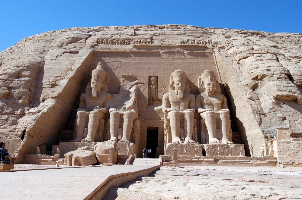 Rameses Ii Temple In Abu Simbel Aswan Egypt