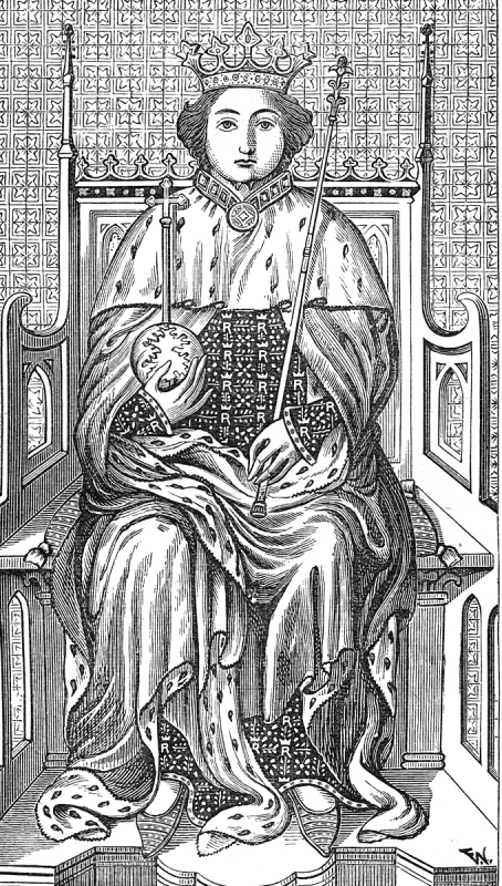 Richard The Second Medieval Illustration