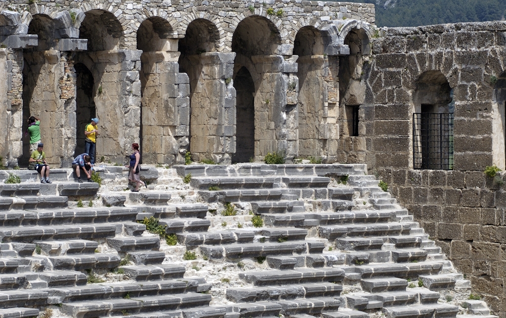 ruins aspendos turkey 17