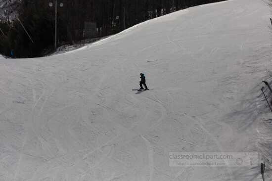 skier at the Camelback Mountain